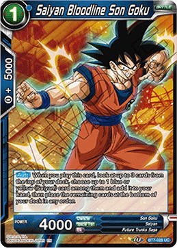 Saiyan Bloodline Son Goku BT7-028