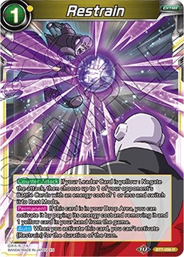 Restrain BT7-098