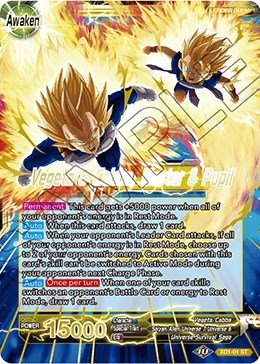 Cabba // Vegeta & Cabba, Master & Pupil XD1-01