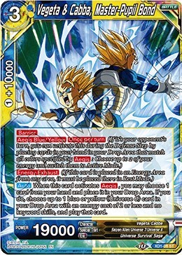 Vegeta & Cabba, Master-Pupil Bond XD1-08