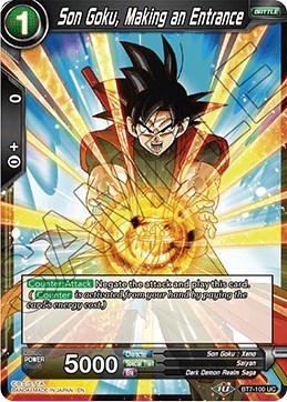 Son Goku, Making an Entrance BT7-100
