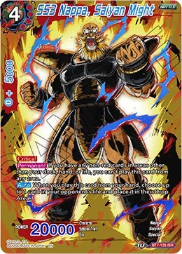 SS3 Nappa, Saiyan Might BT7-125