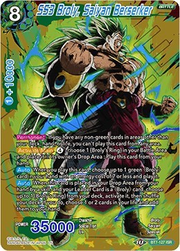 SS3 Broly, Saiyan Berserker BT7-127