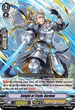 Knight of Truth, Gordon [V Format] V-BT05/006EN