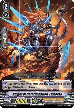 Knight of Determination, Lamorak [V Format] V-BT05/027EN