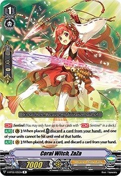 Coral Witch, ZaZa [V Format] V-BT05/035EN