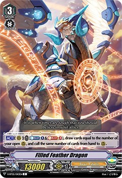 Filled Feather Dragon [V Format] V-BT05/043EN