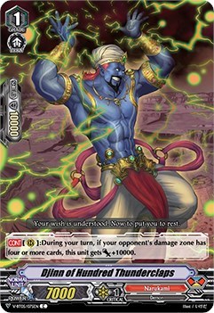 Djinn of Hundred Thunderclaps [V Format] V-BT05/075EN