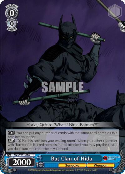 Bat Clan of Hida BNJ/SX01-078b U