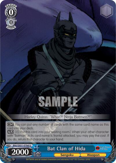 Bat Clan of Hida BNJ/SX01-078d U