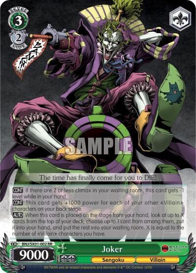 Joker BNJ/SX01-002 RR