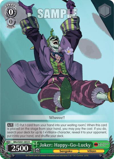 Joker: Happy-Go-Lucky BNJ/SX01-005 R