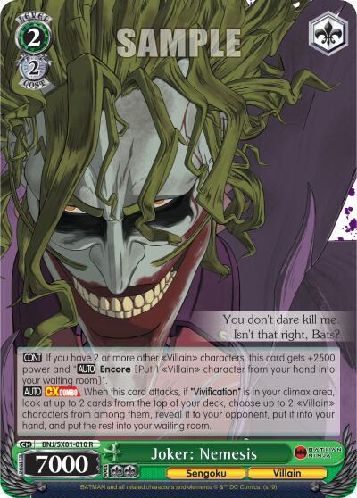 Joker: Nemesis BNJ/SX01-010 R