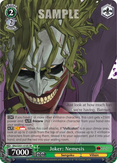 Joker: Nemesis BNJ/SX01-010S SR