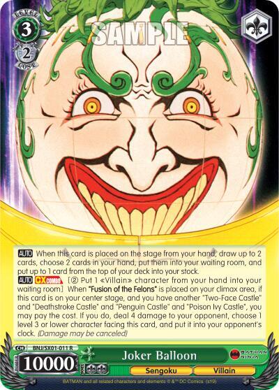 Joker Balloon BNJ/SX01-011 R