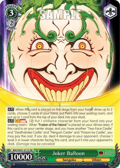 Joker Balloon BNJ/SX01-011S SR