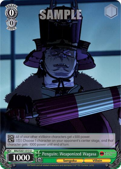 Penguin: Weaponized Wagasa BNJ/SX01-013 U
