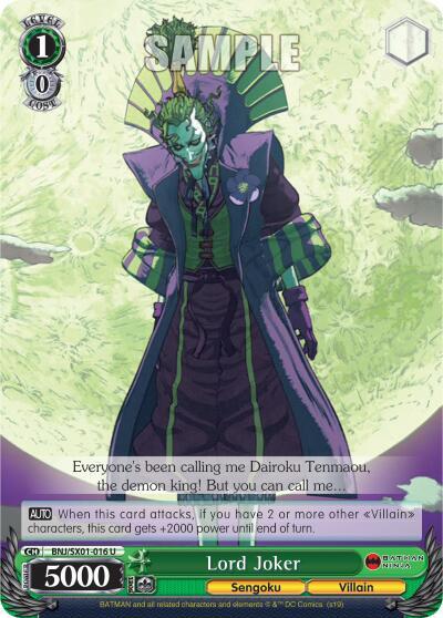 Lord Joker BNJ/SX01-016 U