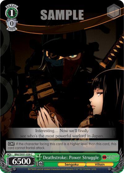 Deathstroke: Power Struggle BNJ/SX01-026 C