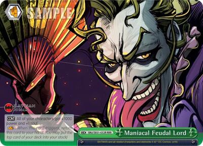 Maniacal Feudal Lord BNJ/SX01-032R RRR