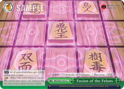 Fusion of the Felons BNJ/SX01-033 CC