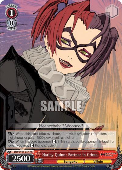 Harley Quinn: Partner in Crime BNJ/SX01-037 RR