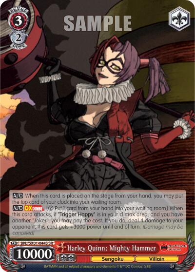 Harley Quinn: Mighty Hammer BNJ/SX01-044S SR
