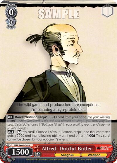 Alfred: Dutiful Butler BNJ/SX01-048 C