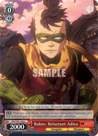 Robin: Reluctant Adieu BNJ/SX01-050 C
