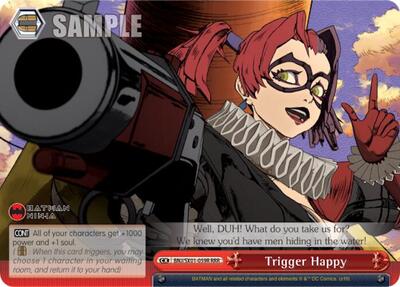 Trigger Happy BNJ/SX01-059R RRR