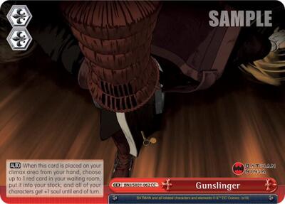Gunslinger BNJ/SX01-062 CC