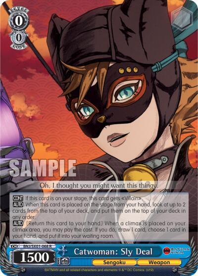 Catwoman: Sly Deal BNJ/SX01-068 R