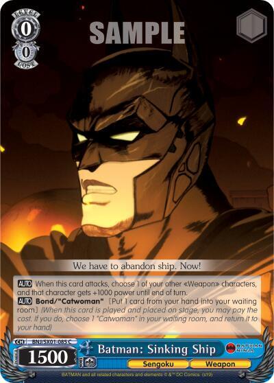 Batman: Sinking Ship BNJ/SX01-085 C