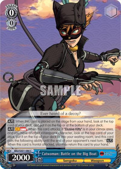 Catwoman: Battle on the Big Boat BNJ/SX01-086 C