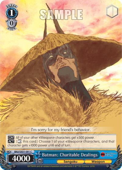 Batman: Charitable Dealings BNJ/SX01-091 C