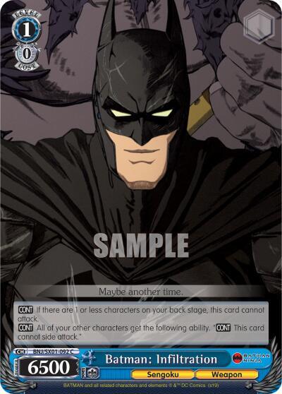 Batman: Infiltration BNJ/SX01-092 C