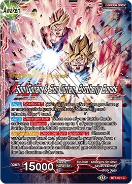 Son Gohan // Son Gohan & Son Goten, Brotherly Bonds BT7-001_PR