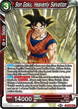 Son Goku, Heavenly Salvation BT7-004_PR