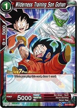 Wilderness Training Son Gohan BT7-008_PR