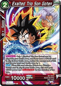 Exalted Trio Son Goten BT7-009_PR