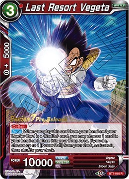 Last Resort Vegeta BT7-010_PR