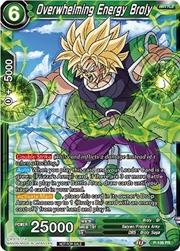 Overwhelming Energy Broly 