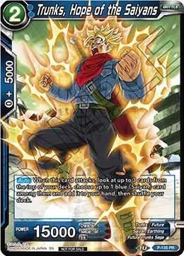 Trunks, Hope of the Saiyans 