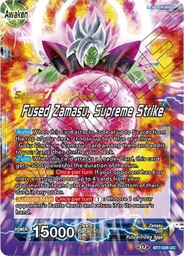 Goku Black & Zamasu // Fused Zamasu, Supreme Strike BT7-026_PR