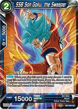 SSB Son Goku, the Sweeper BT7-027_PR
