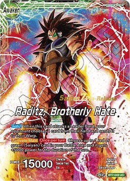 Raditz // Raditz, Brotherly Hate BT7-049_PR