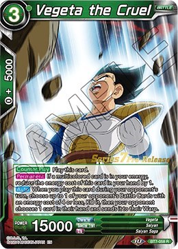 Vegeta the Cruel BT7-058_PR