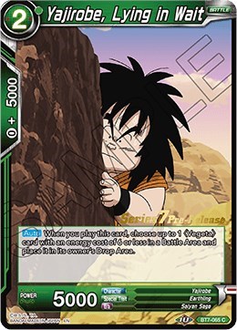 Yajirobe, Lying in Wait BT7-065_PR