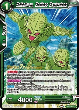 Saibaimen, Endless Explosions BT7-068_PR