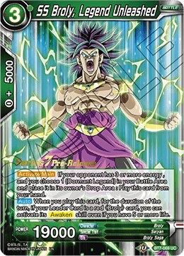 SS Broly, Legend Unleashed BT7-069_PR